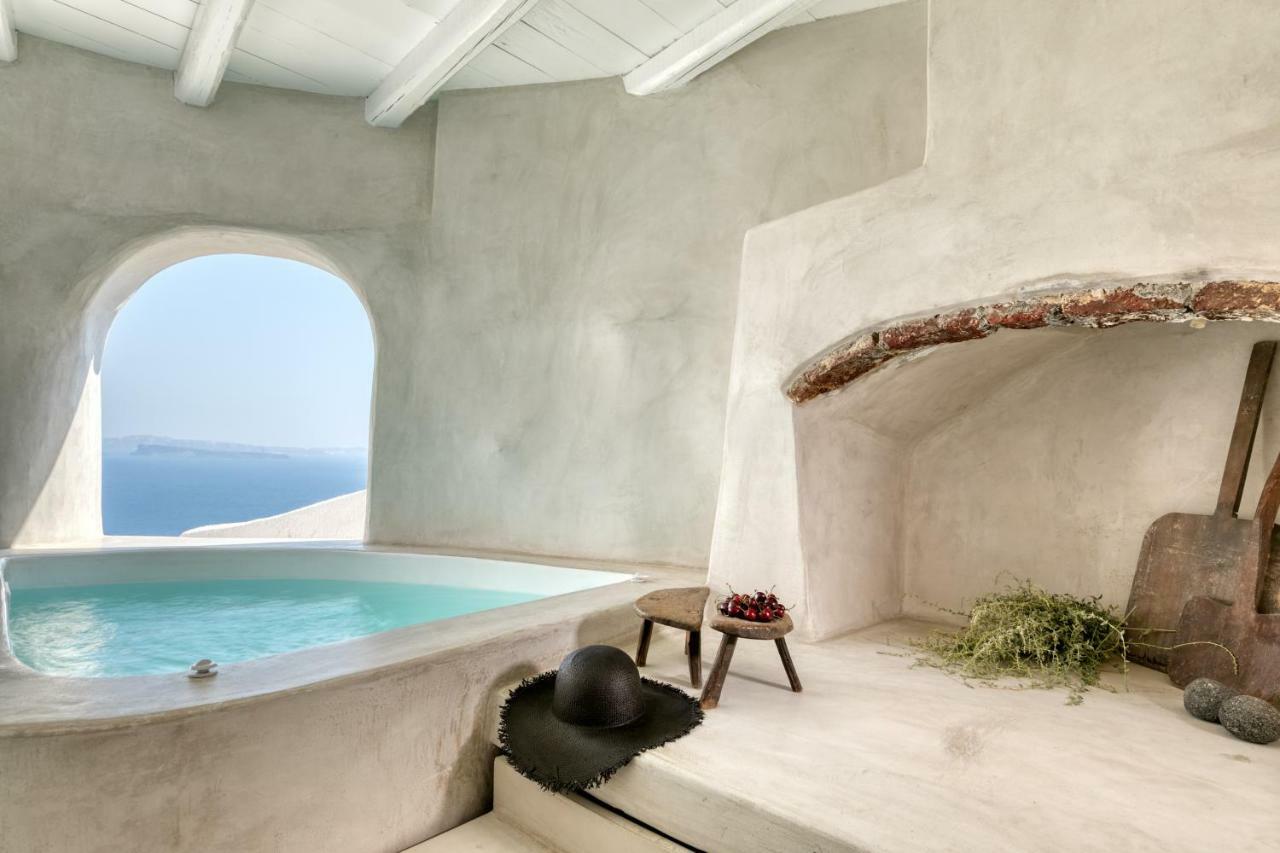 Marble Sun Villa With Jacuzzi By Caldera Houses أويا المظهر الخارجي الصورة